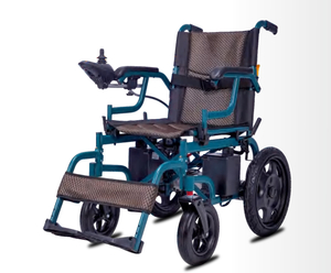 Electric Wheelchair With Color Clashing Design