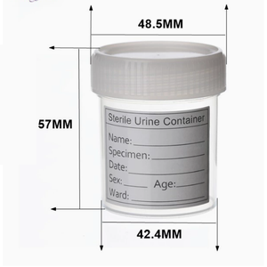 60ml Sterile Urine Container